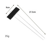 Stainless Steel Metal Plant Signs Flower Pot Potted Plant Marking Gardening Tools Sign Plate