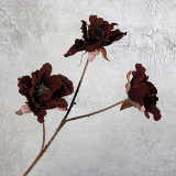 Decorative  flower wedding flower arrangement road lead flower home decoration bouquet of 3 withered peony