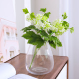 Simulated flower 4 head Hydrangea wedding road lead home decoration artificial plants potted green plants manufacturers wholesal