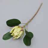Wedding Decorative Flower Accessories Artificial Bouquet Single Flocking King Flower