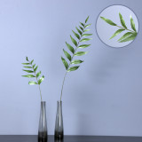 Single toothed green plants in northern Europe contracted home window decoration emulation of wind shadow leaves