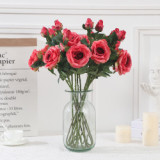 2021 Manufacturers Supply Artificial Flowers Decorative Simulated Rose For Wedding Home Decoration