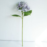 Good Quality Plastic Flowers Artificial Decoration 6 Color Simulated Hydrangea For Wedding Arrangement