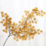 Wedding wedding party festival decoration green plant artificial plant shell leaf