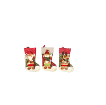 Hot Sale Sweet Nordic Style 3D Christmas Stockings