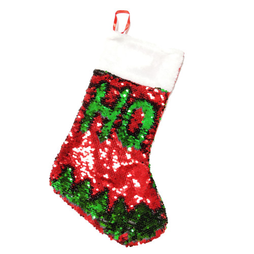 Bling Sqeuin Christmas Socks Christmas Santa Stocking