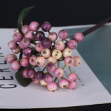 Styrofoam fruit Christmas blueberry fruit home flower arrangement accessories simulation of small berries