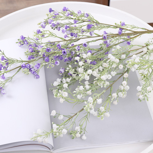 Hot Selling China Flower Decoration Gypsophila Artificial Wedding Flower Baby Breath Bouquet For Home Decor