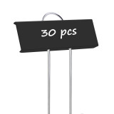 Insertion Label Home Garden 10inches Greenhouse Large-Faced Angled Practical Nursery Tag Yard Reusable Plants Marker Metal