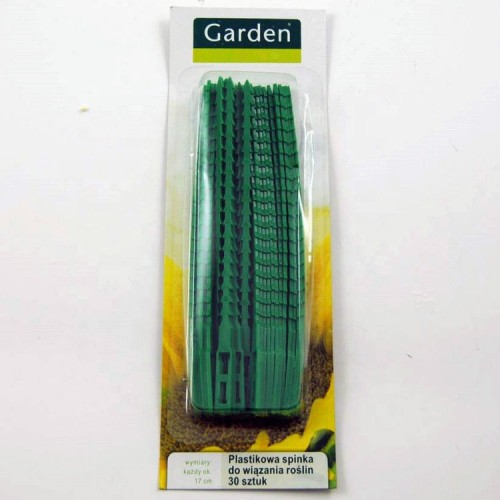 Green  Adjustable Garden Plant Plastic Twist Ties, Cable Ties