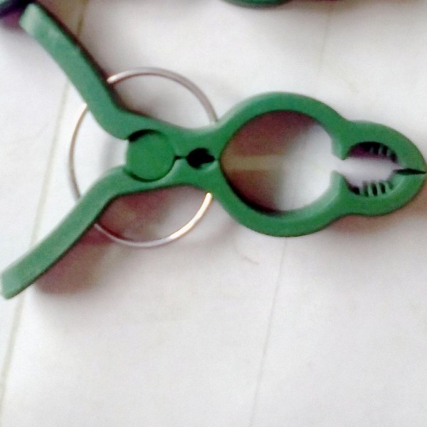 Garden plastic spring  tomato  support clip for wholesale