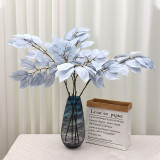 Simulation leaves big crape myrtle leaf hotel decoration shooting props artificial plants home layout simulation of green plants