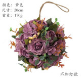 Simulation Hydrangea peony flower ball wedding indoor and outdoor decoration shopping mall photography artificial silk flower