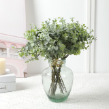 Simulation green plant eucalyptus leaf round leaf money leaf home decoration artificial