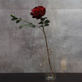 Imitation flower 2 Crystal Rose Home Hotel wedding decoration artificial rose factory wholesale