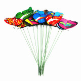 Simulation Plug Butterfly Mixed Color Single Layer Three-dimensional Plug Butterfly 3d Three-dimensional Gardening Ideas
