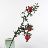 Simulated pomegranate fruit home decoration artificial flower photography props model room ornaments manufacturers wholesale