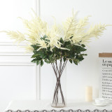 Simulation of 3 fork fall bride wedding exhibition home soft decoration flowers plant decoration manufacturers wholesale