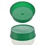 New Plastic Garden Soil Sieve Riddle Green For Composy Soil Stone Mesh Gardening Tool