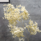 Simulation single maple leaf home decoration wedding artificial plant ceiling road lead manufacturers wholesale
