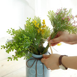 Simulation plant Acacia artificial flowers wedding decoration Acacia bean bundle home decoration ornaments