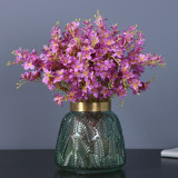 Wedding home decoration silk flower simulation plant 6 bunches of winter jasmine