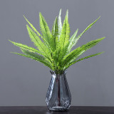 A bunch of fern leaves, fishtail pine, ginkgo, wedding ornaments, home decoration, indoor artificial plants