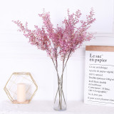 2021 Premium Quality Popular Home Decoration Simulated Round Eucalyptus Baby Breath Flowers Artificial