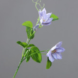 Simulated plant wall flowers wedding living room decoration feel moisturizing clematis