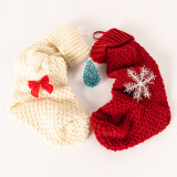 Wholesale custom red Christmas Ornaments Socks Stocking