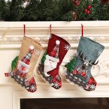 Storage Printed Hanging Creative Christmas Stockings