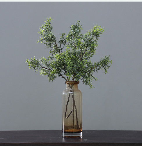 Simulated plant new rosemary small herbs bouquet wedding home artificial plant wall flower arrangement material