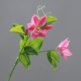 Simulated plant wall flowers wedding living room decoration feel moisturizing clematis