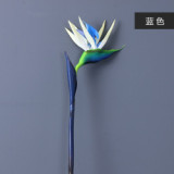 Simulation plant bonsai floor decoration PVC handle plastic bird of paradise