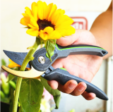 Hot Sale Shears Pruner Secateurs Pruning Scissors Bypass Sharpener Clippers Garden Tool Bonsai Flower Cultivating Snip Floral