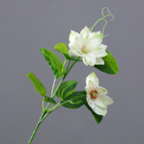Simulated plant wall flowers wedding living room decoration feel moisturizing clematis