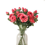 2021 Manufacturers Supply Artificial Flowers Decorative Simulated Rose For Wedding Home Decoration