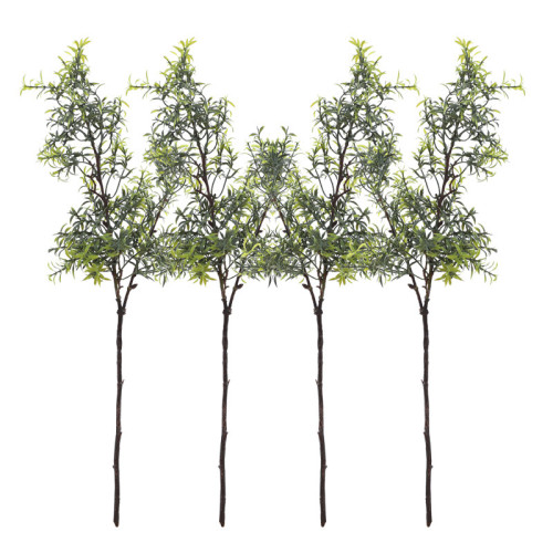 Simulated plant new rosemary small herbs bouquet wedding home artificial plant wall flower arrangement material