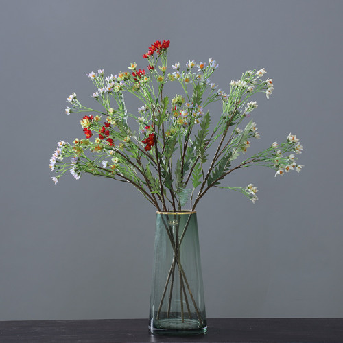 American garden simulation flower 5 petals full star hotel home decoration simulation flower