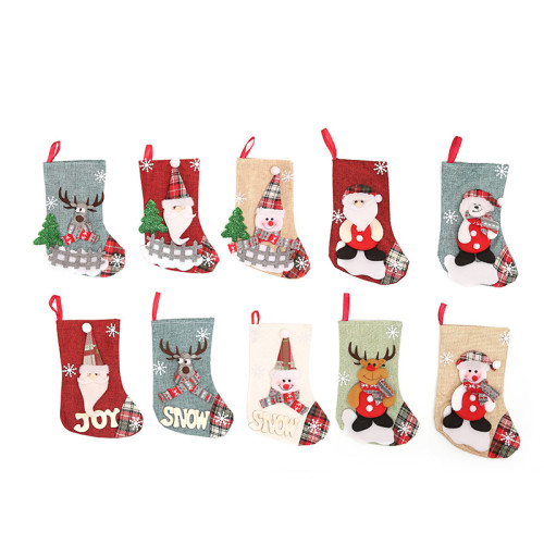 Storage Printed Hanging Creative Christmas Stockings