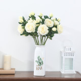 2021 Manufacturers Supply Artificial Flowers Decorative Simulated Rose For Wedding Home Decoration