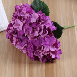 Manufacturers wholesale bouquet of silk flower wedding home furnishings flower art single Hydrangea