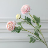 2021 Factory Wholesale Four Colors Three Head peony flowers artificial For Event decoration
