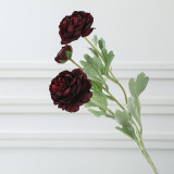 2021 Factory Wholesale Four Colors Three Head peony flowers artificial For Event decoration
