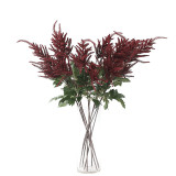 Simulation of 3 fork fall bride wedding exhibition home soft decoration flowers plant decoration manufacturers wholesale
