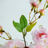 Factory Original Cheap Flower Wreath Decorations Artificial Cherry Blossom For Home Wedding Decoration