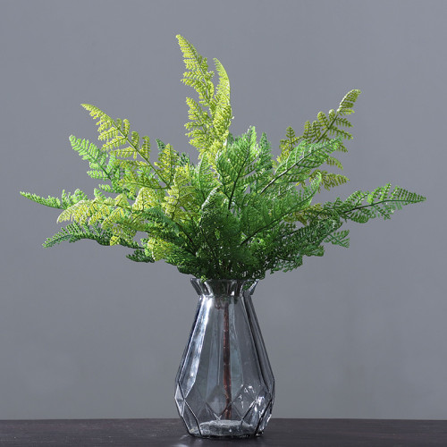 A bunch of fern leaves, fishtail pine, ginkgo, wedding ornaments, home decoration, indoor artificial plants