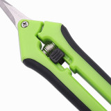 Straight Stainless Steel Pruning Shears Gardening Flower Arrangement Orchard Pruning Shears Fruit Picking Custom Scissors