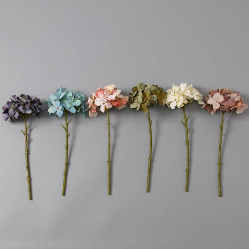 Manufacturers wholesale home furnishings wedding decoration single oil painting color French hydrangea