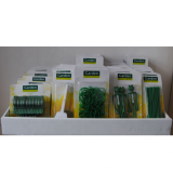 Garden clip plant binder accessory